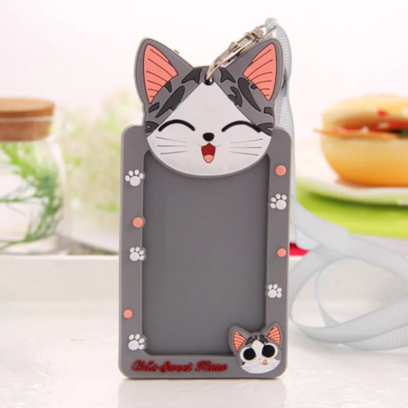 Cute Cartoon Silicone Card ID Holder Credit Card Bus Case Key Holder Ring Luggage Tag wallet card holder,credit card holder,card holder,card wallet,id card case,id card holder,document card wallet,wallet card bag