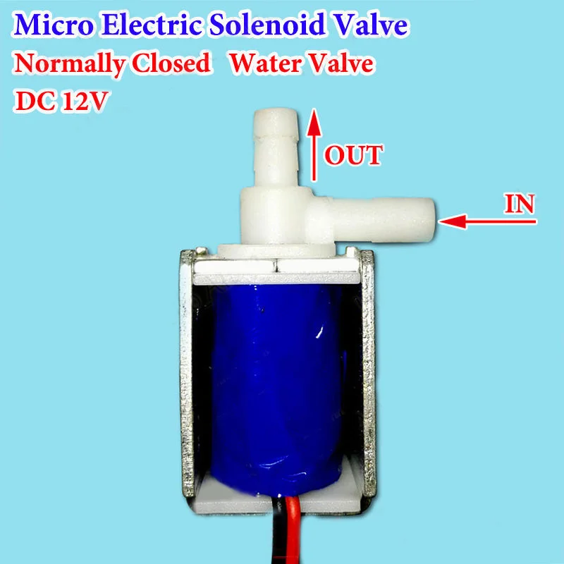 Закрытый соленоидный водяной клапан высокого качества микро электрический нормально воздушный DC 12 В Набор инструментов высококачественный аксессуар