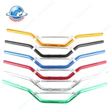 745 мм Алюминий Ручка Бар мотоцикла Руль 7/" дюймов 22 мм для дешевые велосипед ямы Байк заводской гарантии быстрая черный