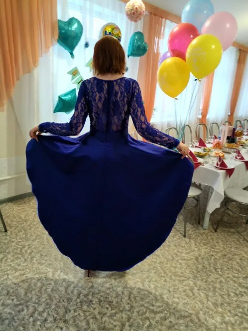 Асимметричное атласное длинное платье с цветочным кружевом для вечеринок и свиданий, женские весенне-летние платья-Макси ярко-синего, бордового и красного цвета