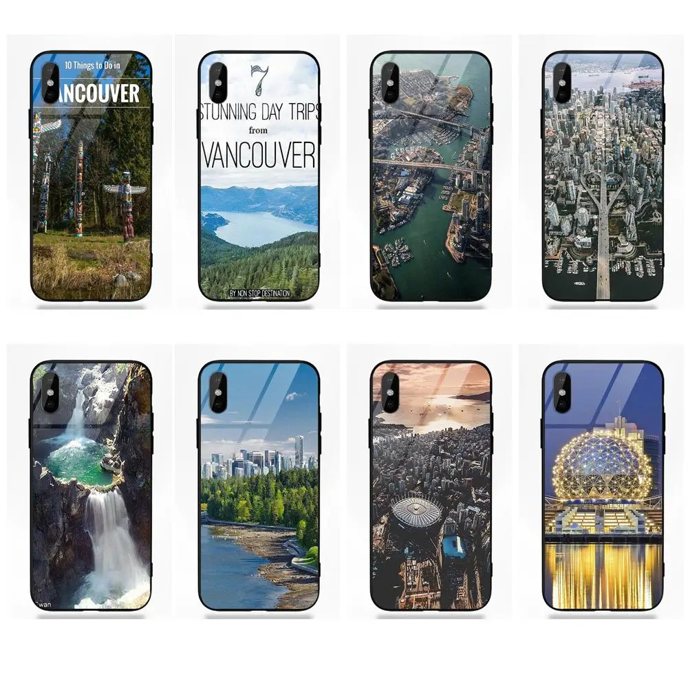 Vvcqod для Apple IPhone X XS Max XR 5 5C 5S SE 6 S 7 8 плюс мягкий ТПУ чехол + закаленное стекло Резина