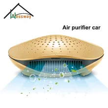 Мини Воздушный фильтр ионизатор HEPA очиститель воздуха Арома для автомобиля