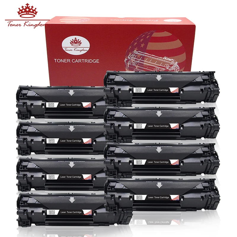Тонер Королевство 8PK CE285A 85A тонер-картридж для HP LaserJet P1102w P1109w Pro P1102 W M1132 MFP M1212 NF M1136