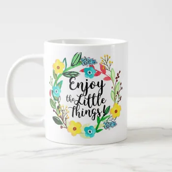

Enjoy the Little Things Coffee Mug 11oz , Mothers Day Gifts, Fathers Day Gifts, Christmas Gifts Friends and colleagues