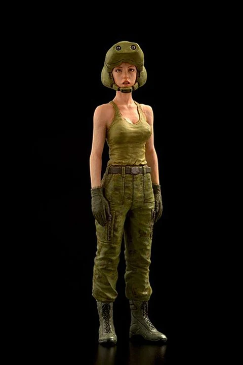 

Resin Figure Kit 1/35 Ma.K Female Pilot Model Kit