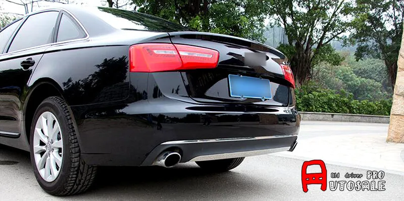 Для Audi A6 C7 2012 2013 2014 2015 из нержавеющей стали хромированный для стайлинга