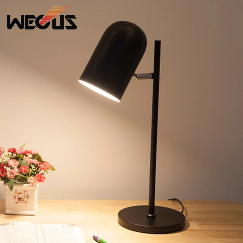 Hot Sale Nordic Retro Desk Lamp Bedroom Bedside Study Office Hotel