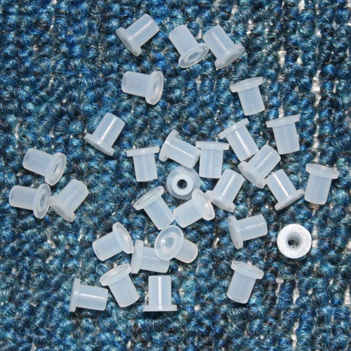 1000pcs pipe sleeve DIY CISS tube bend sleeve Hollow plug , transparent rubber for CISS cartridges ciss small rubber