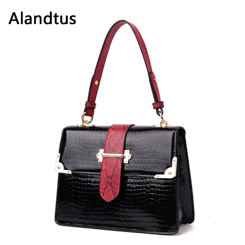 

Alandtus Women Handbag 2018 Crossbody Bags For Women Designer PU Leather Handbags Luxury Messenger Bag Mochilas Mujer Sac A Main