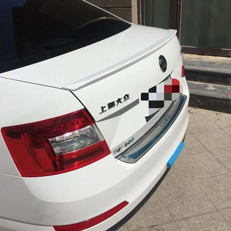 Спойлер для Skoda Octavia 2015 2016 2017 декоративное заднее крыло автомобиля