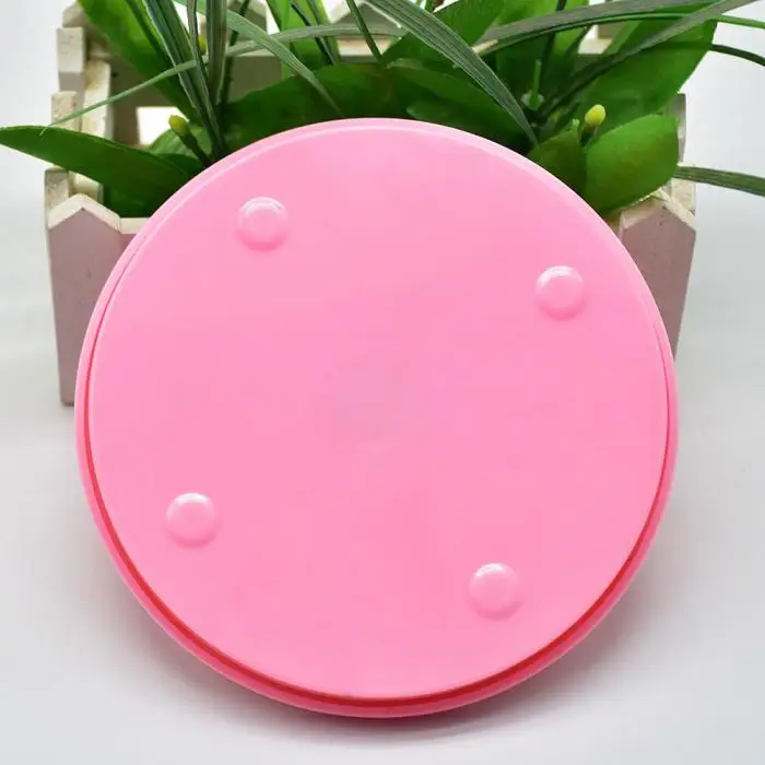 DIY пластиковая подставка для торта Декор поворотный стол вручную вращающаяся подставка для торта в форме круга монтажный инструмент PAK55