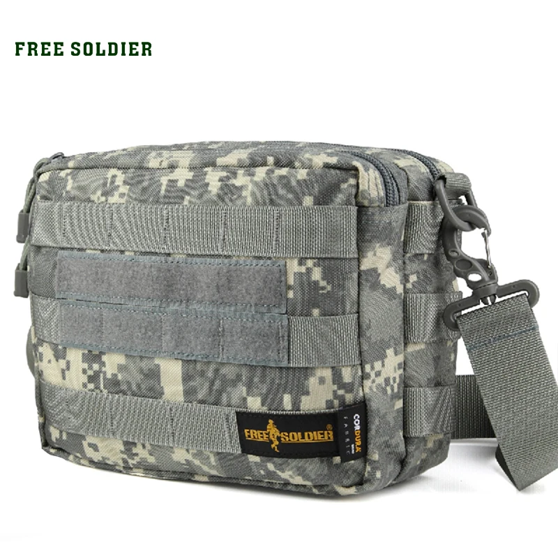

FREE SOLDIER hiking&camping 100% cordura EDC men bag single shoulder bag Multi-function service package