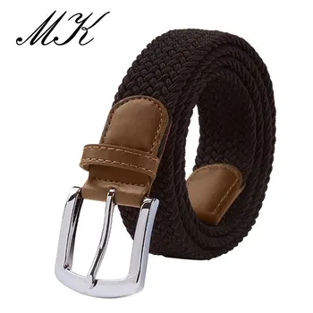 MaiKun Men's Belts for Men belt Metal Pin Buckle Elastic Men Belt Military Tactical Belt 1