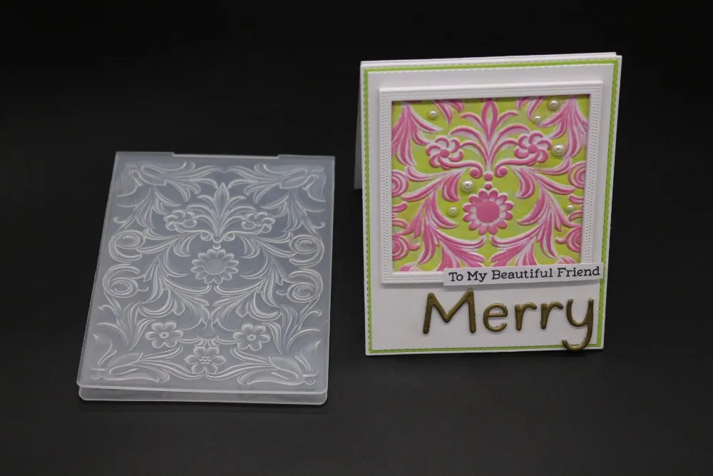 Unique 100 Embossed Paper Card Making