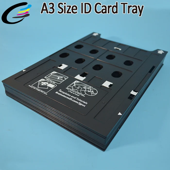 4 Piece Pvc Id Card Printing Trays For 
