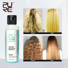 3.7%, 100 мл, Кератиновое лечение с ароматом яблока, бразильское Кератиновое лечение для выпрямления волос, восстановления поврежденных вьющихся волос