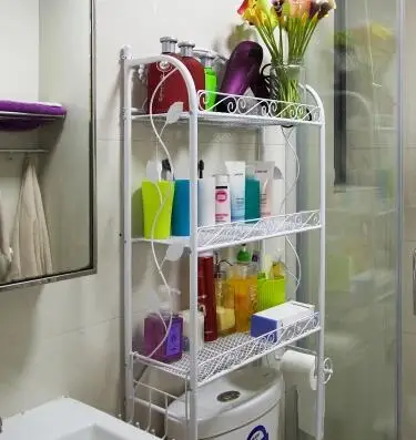 

Contracted iron art rack. The living room kitchen receives the shelf..