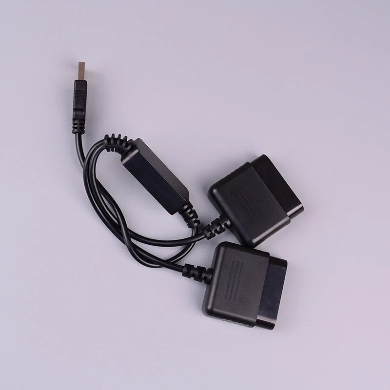 1pc кабели для PS1 PS2 постоянного тока до PC USB 2,0 контроллер адаптер конвертер для PS2 проводной контроллер для sony PlayStation2