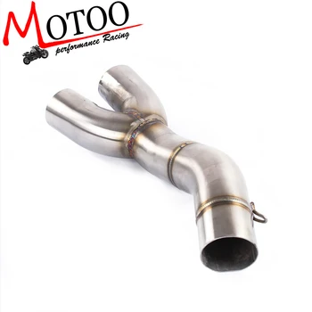 

Motoo - Motorcycle stainless steel Exhaust middle pipe Round Muffler for DUCATI SCRAMBLER Slip-On