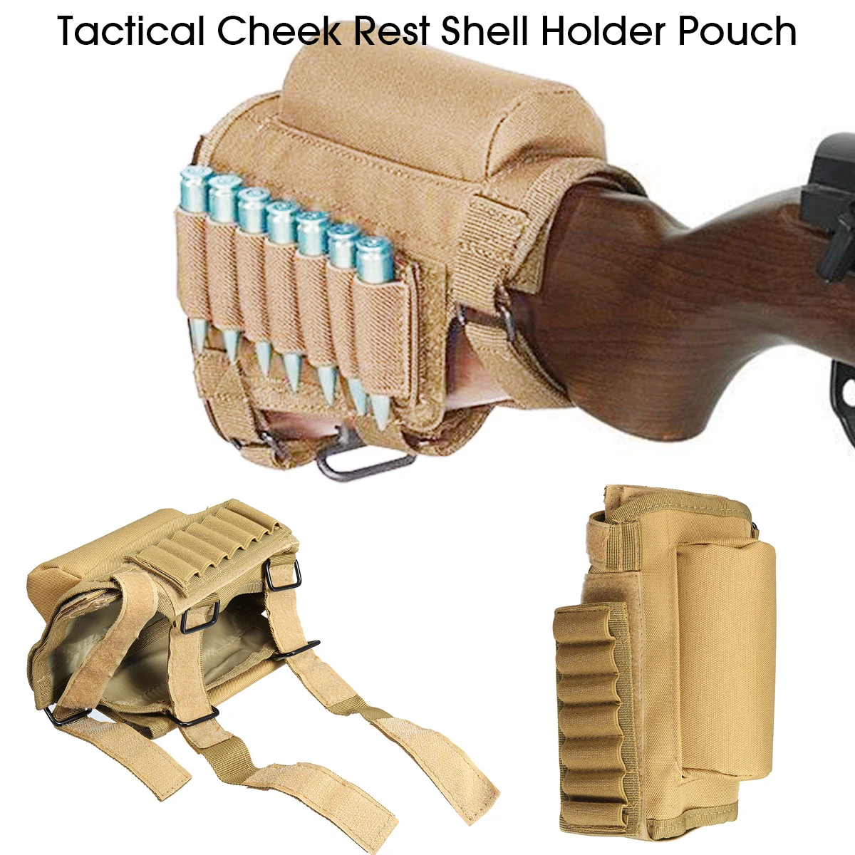 Hunting Cartridge Holder Airsoft Rifle Hunting Tactical Shotgun Pouches
