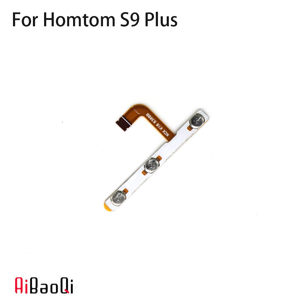 AiBaoQi новый оригинальный Homtom S9 плюс Мощность вкл/выкл + Кнопка громкости FPC клавиша