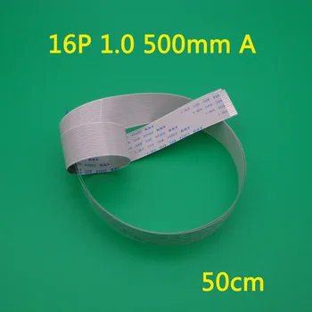 

10pcs New FFC FPC flat flexible forward Length 500mm cable 1.0mm pitch 16pin 16 pin 16p Width 17mm Ribbon Flex Cable