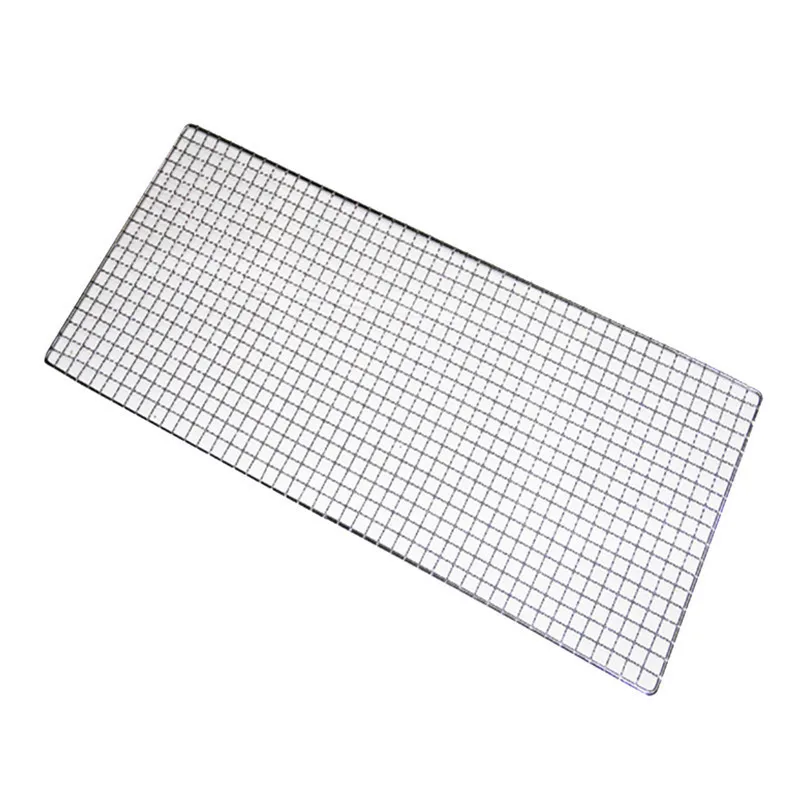 

Sturdy Barbecue Grill Topper Wire Mesh BBQ Cooling Racks Nonstick Iron Grilling Net Outdoor Camping Picnics Tools