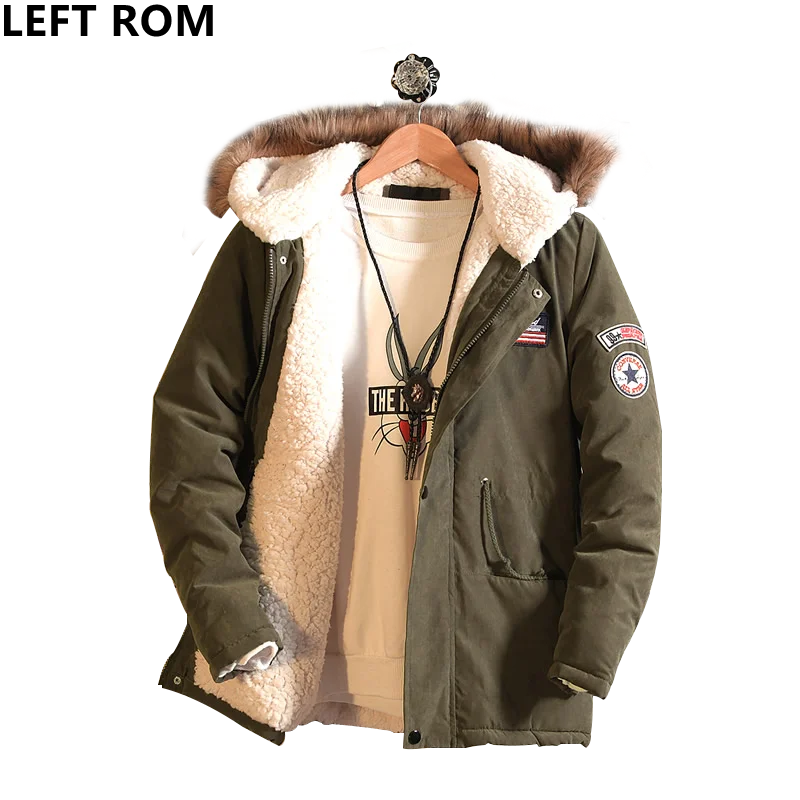 LEFT ROM 2018 Male Autumn and winter Long sleeve Slim