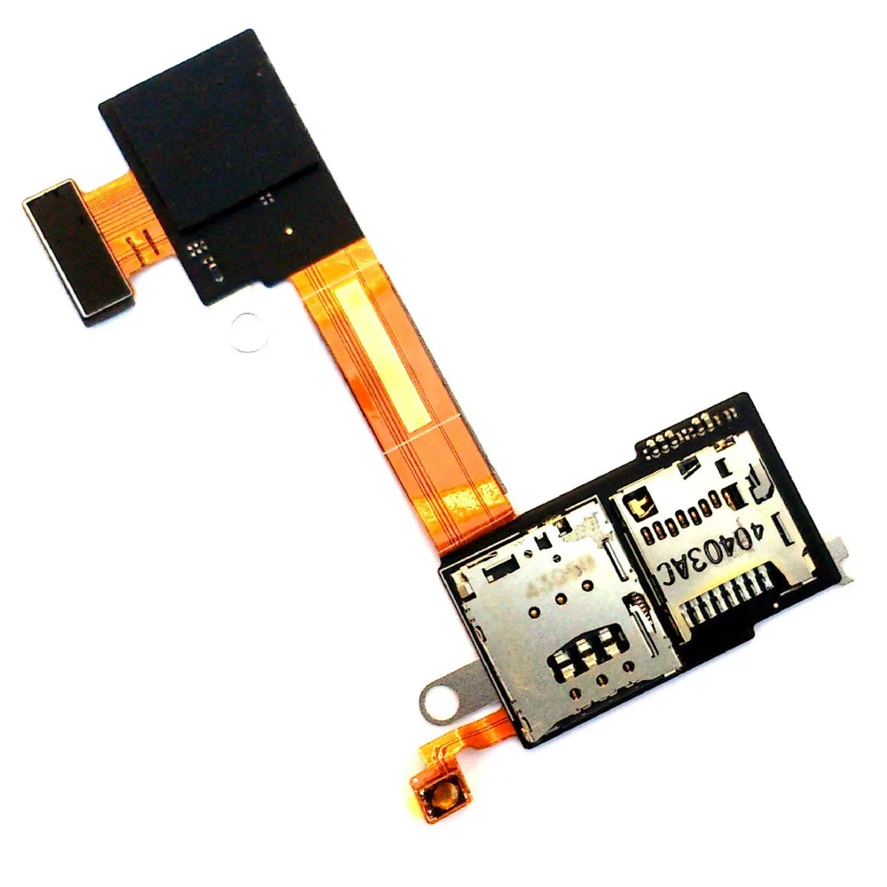 For Sony Xperia M2 D2303 D2305 D2306 SIM And MicroSD Memory Card Holder Flex Cable | Мобильные телефоны и аксессуары