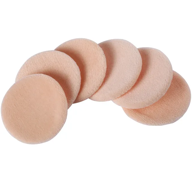 New Arrivals 6PCS Women Beauty Facial Face Body Powder Puff Cosmetic Beauty Makeup Foundation Soft Sponge Girl Lady Gift 2