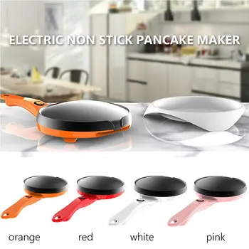 

Non Stick Electric Crepe Maker Pancake Pizza Baking Pan Frying Griddle Machine Kitchen Cooking Tools Appliance 600W 220V 18cm
