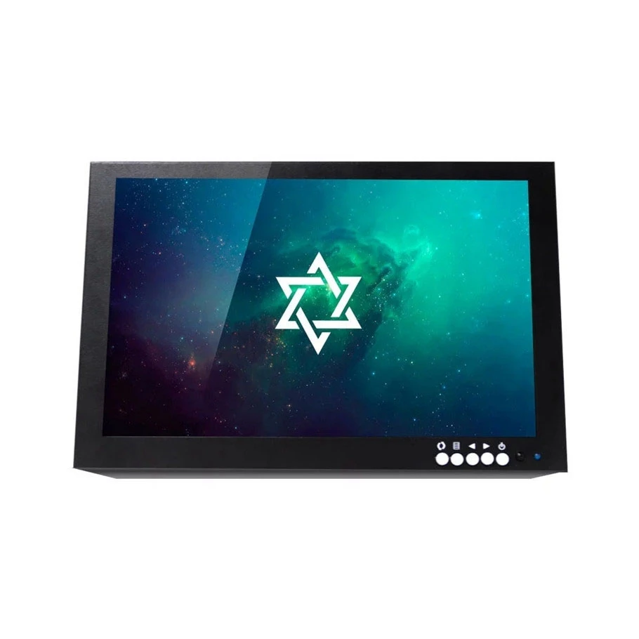 Wearson 10.1 Inch Metal IPS LCD Monitor BNC VGA HDMI Input 16:9 HD 1280x800 With Bracket for PC CCTV Home Security etc