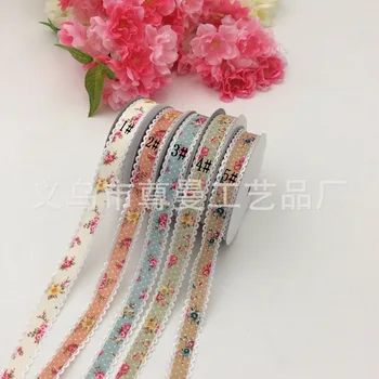 

Ribbon 2cm Wide Peony Nail Clothing Ornament Headwear Accessories Material Decoration Ultrasonic Embossed Belt Edging Belt