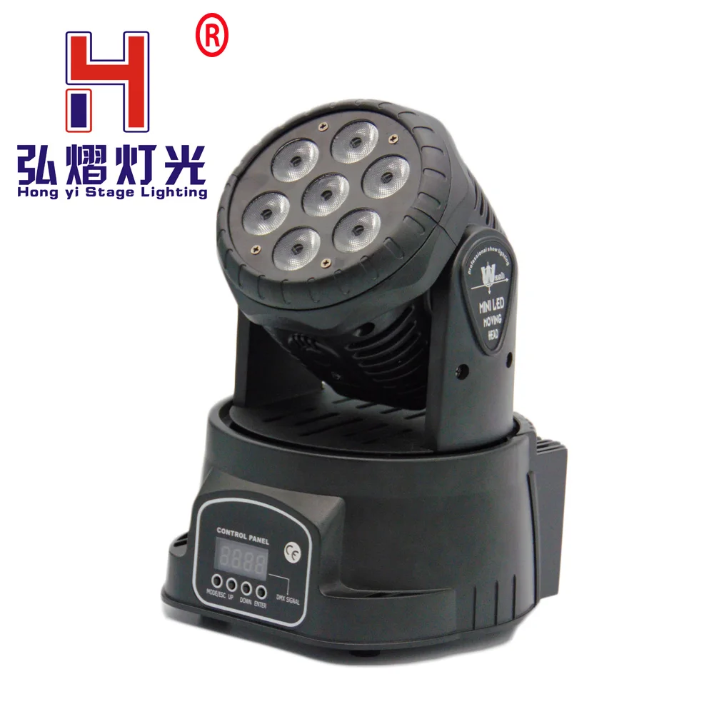 

LED Moving Head Light Wash 7x12W RGBW 4in1 DMX512 stage light DJ light
