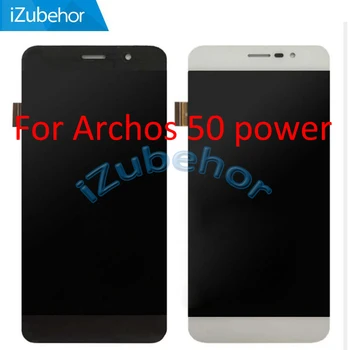 

5.0 inch display screen For Archos 50 Power LCD+touch screen digitizer Assembly black and white free shipping