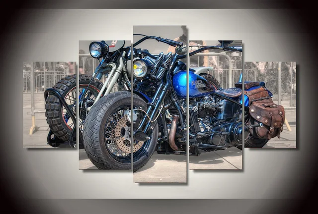 Framed Printed Motorcycle Painting Children S Room Decor Print Framed Printed Motorcycle Painting Children S Room Decor Print Poster Picture Canvas Free Shipping Jjk2844