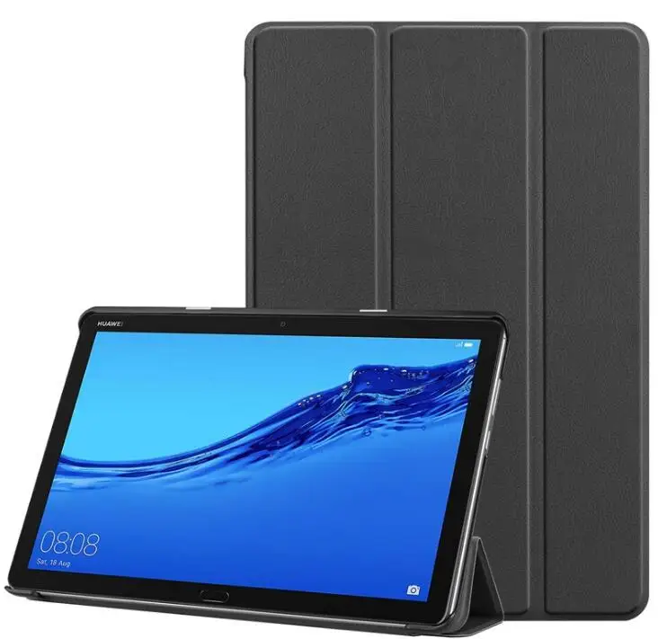 

PU Leather Cover Case 10.1" Huawei MediaPad M5 Lite 10 BAH2-L09 BAH2-L09C Bach2-L09C Bach2-W19C Scratch-Resistant Screen Protect