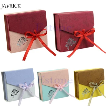 

jewelry box New Square Package Bracelet Bangle Jewelry Bowknot Display Box Gift Present Case Packaging Box jewelry organizer