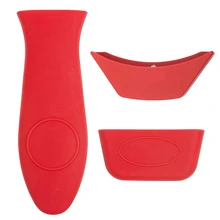 CHFL силиконовая ручка-держатель(набор из 3) горячие рукавицы для чугунных сковородок сковородки сковороды и сковородки металлические и алюминиевые