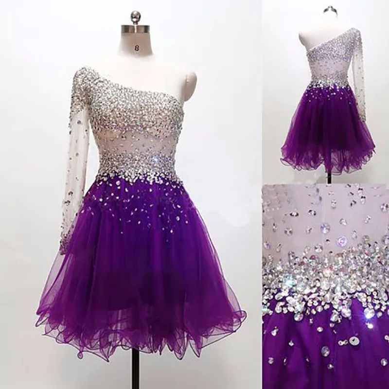 vestido roxo curto