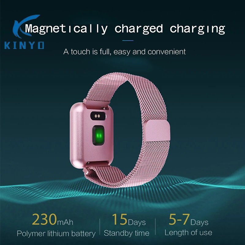 

Smart band IP68 waterproof fitness tracker blood oxygen smart bracelet blood pressure monitor man woman wristband pk mi band 2 3