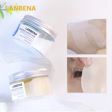 LANBENA маска для глаз Retinol, гиалуроновая кислота, сыворотка для глаз, уменьшает темные круги, мешки, морщины у глаз восстанавливающий, увлажняющий подтяжка кожи уход за кожей