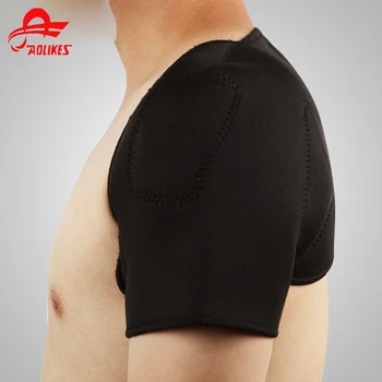 

Self-Heating Back Double Shoulder Brace Gym Sport Injury Protector Belt Pad Protection