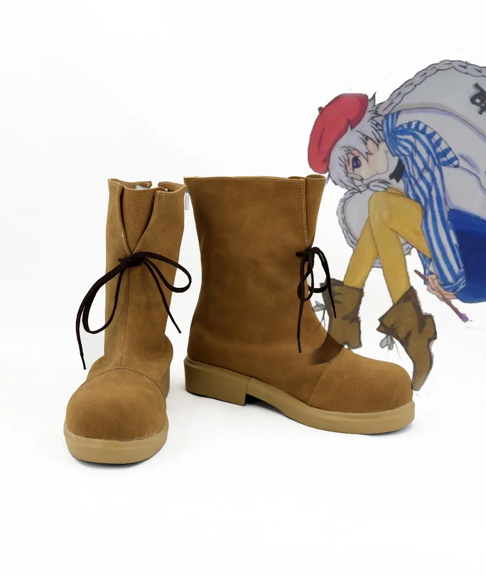 

Anime Axis Powers Cosplay Shoes Boots For Christmas Hallowen Carnival