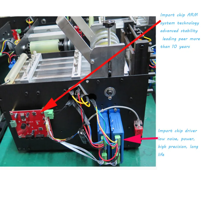 Micro-computer Shrink Tube Cutting Machine 110V/220V Heat Hose Cable Cutter Automatic Shearing Mach