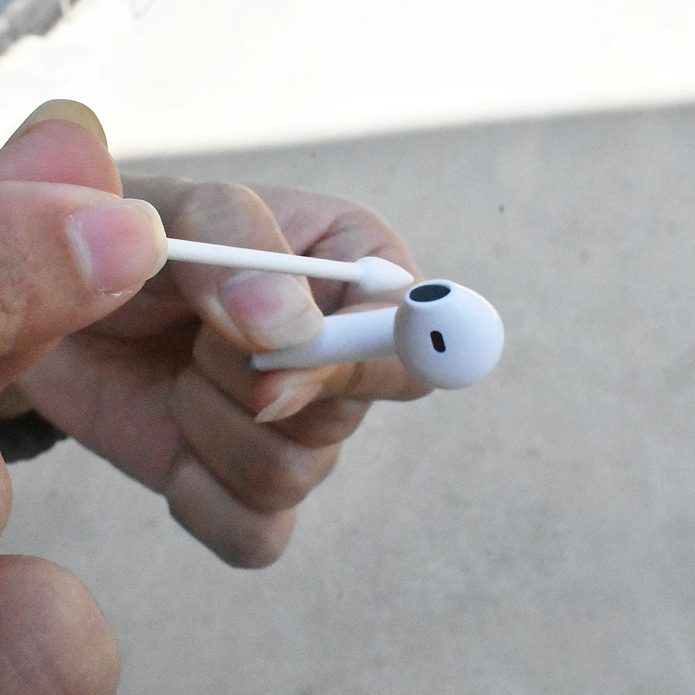 Для Air Pods хлопок одноразовая палочка инструмент для очистки гарнитура для airpods телефон порт зарядки для Air Pods