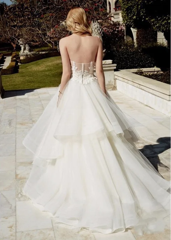 2015-Fashion-Vestidos-de-Novia-Off-Shoulder-Sweetheart-Layered-Puffy-Skirt-Wedding-Dresses-Robe-De-Mariage (2)