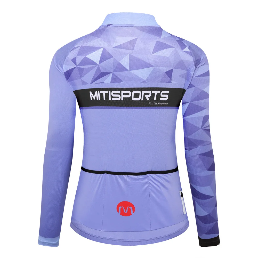 MTSPS Женская одежда для велоспорта Mtb велосипедная Ciclismo с длинными рукавами езды