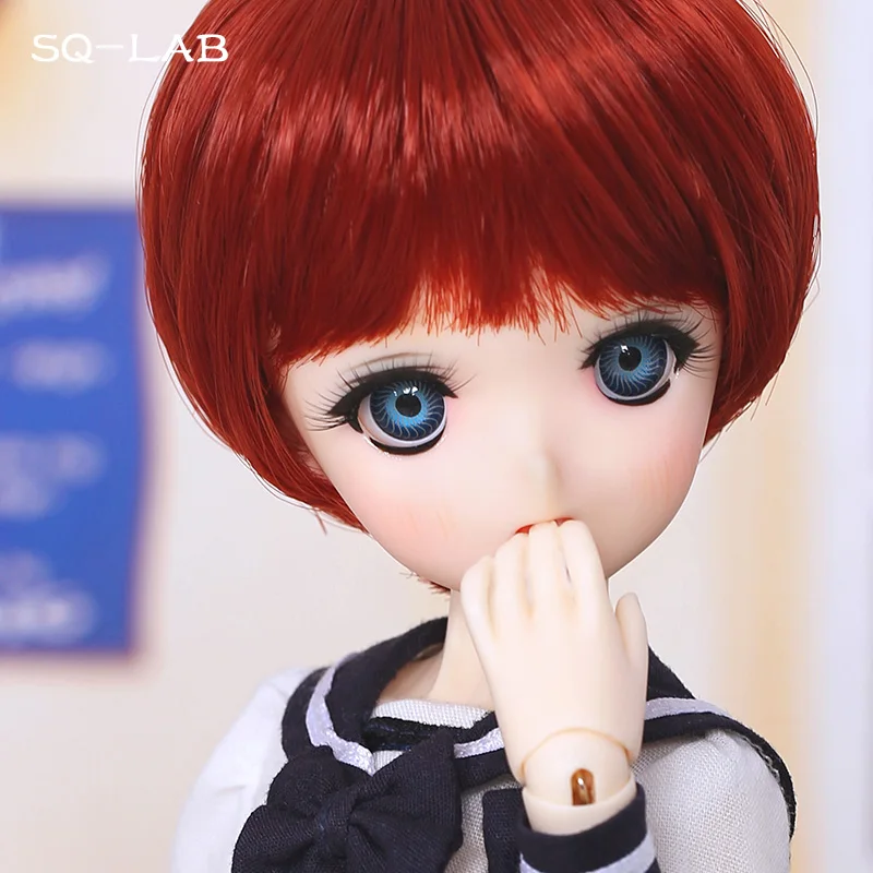 SQ Lab_ Moe Chibi 31 см 1/6 BJD SD Модель из смолы для маленьких девочек и мальчиков куклы с свободными глазами Высокое качество подарки на день рождения магазин полный набор OUENEIFS