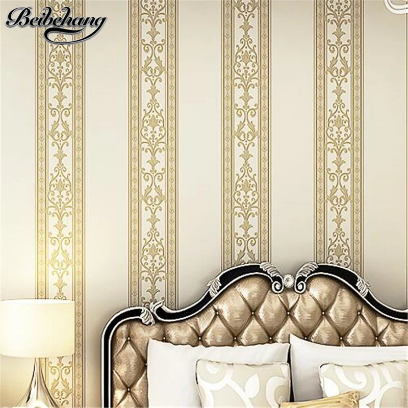 Papel Pintado Con Rayas Verticales En Relieve Papel De Pared 3D Rayas